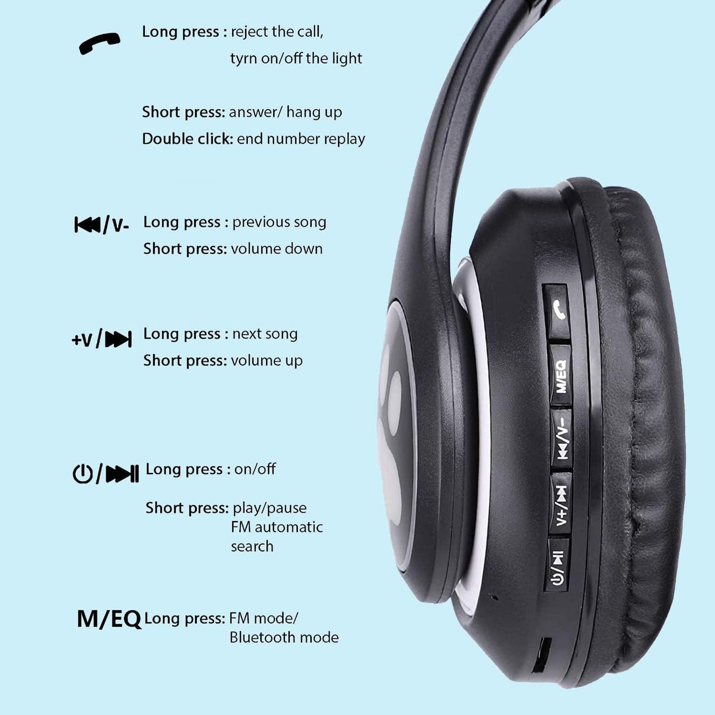 Cat Ear Headphones | سماعات أذن القطة