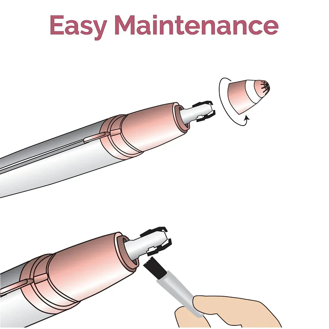Flawless® Brows – مزيل شعر دقيق للحواجب