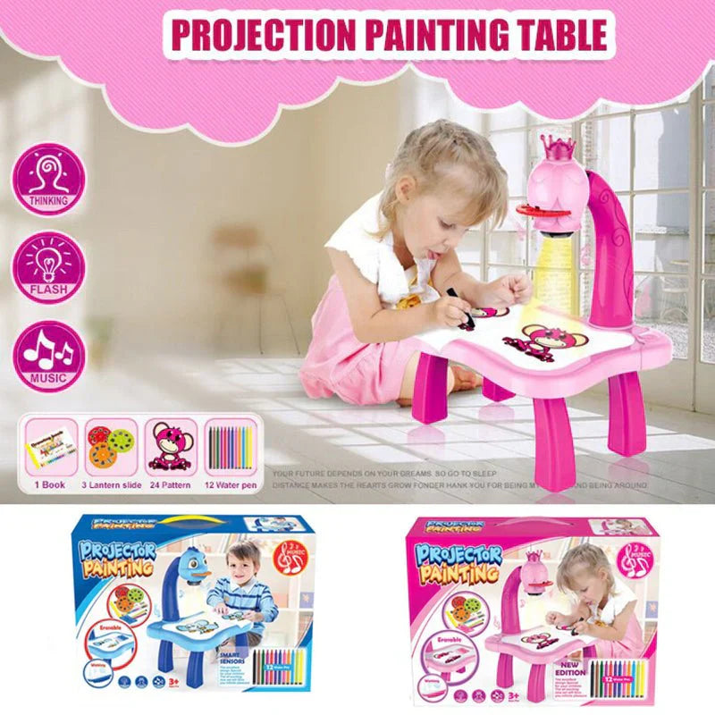 طاولة رسم فنية بجهاز عرض LED | طاولة الرسم الفني مع جهاز عرض LED