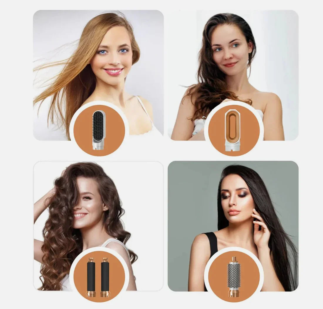 فرشاة شعر GlamSphere™ 5 في 1