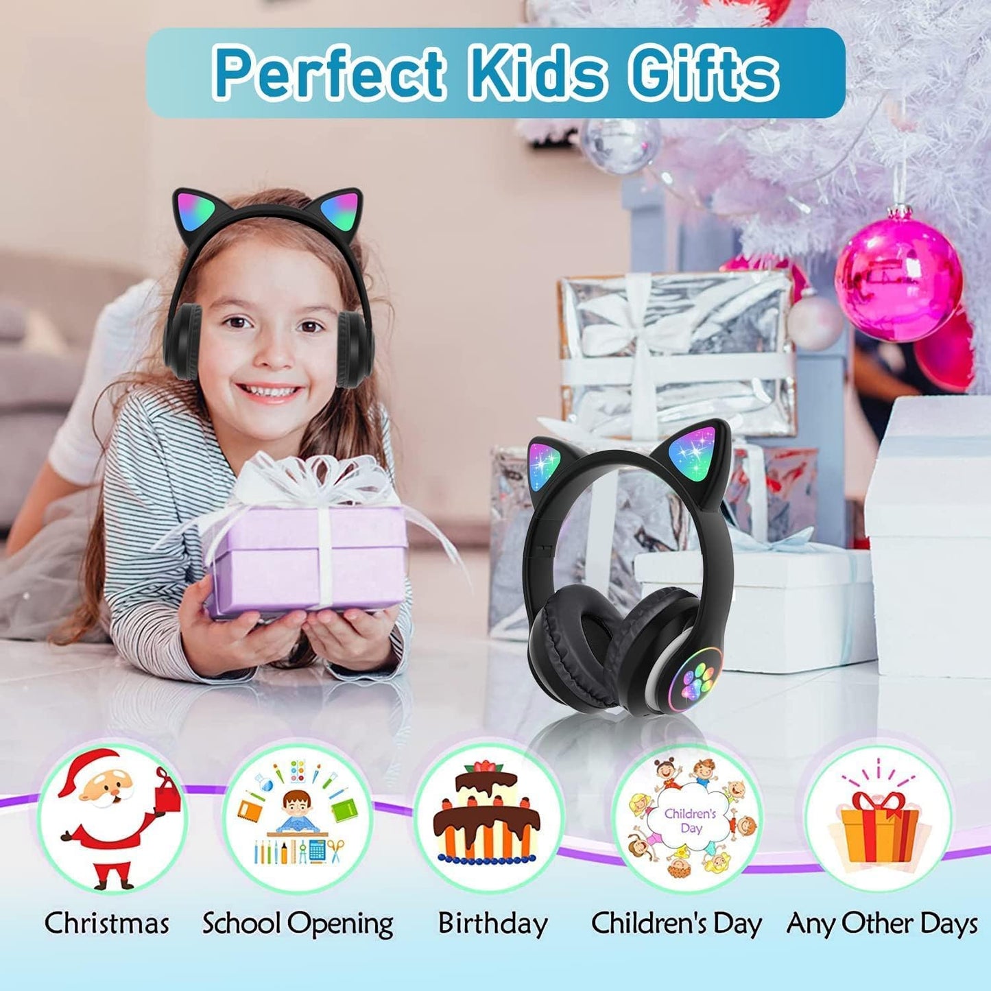 Cat Ear Headphones | سماعات أذن القطة
